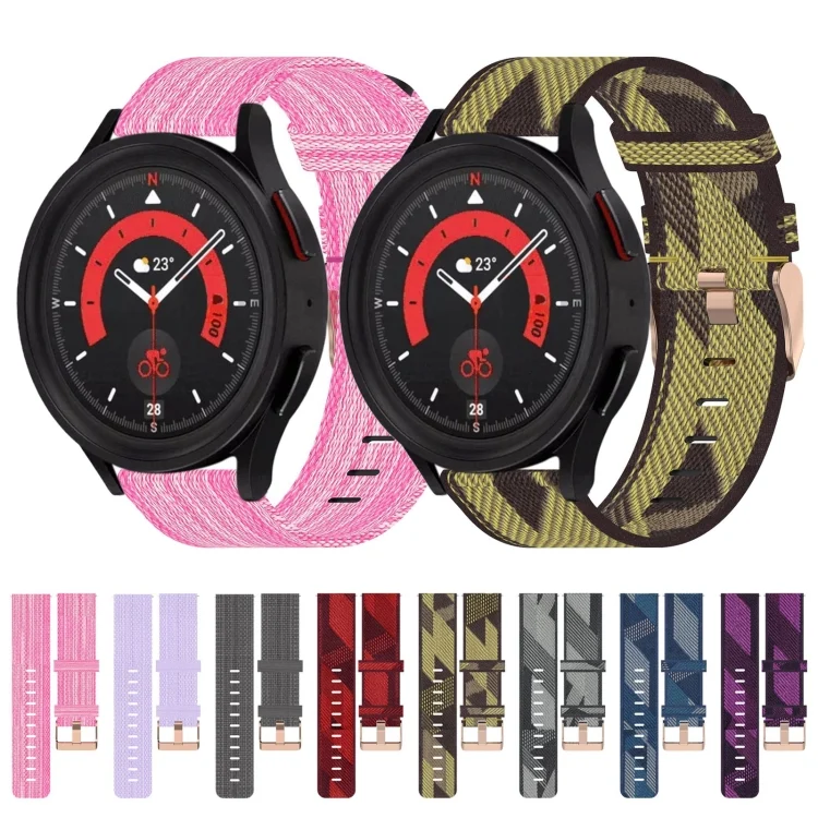 SYA001926301_B1.webp 20mm Nylon Woven Watch Band - Image 2