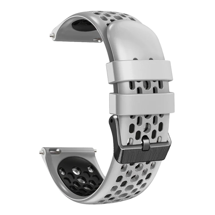 SYA001926503A_1.webp 22mm Two-Color Breathable Silicone Watch Band - Image 6
