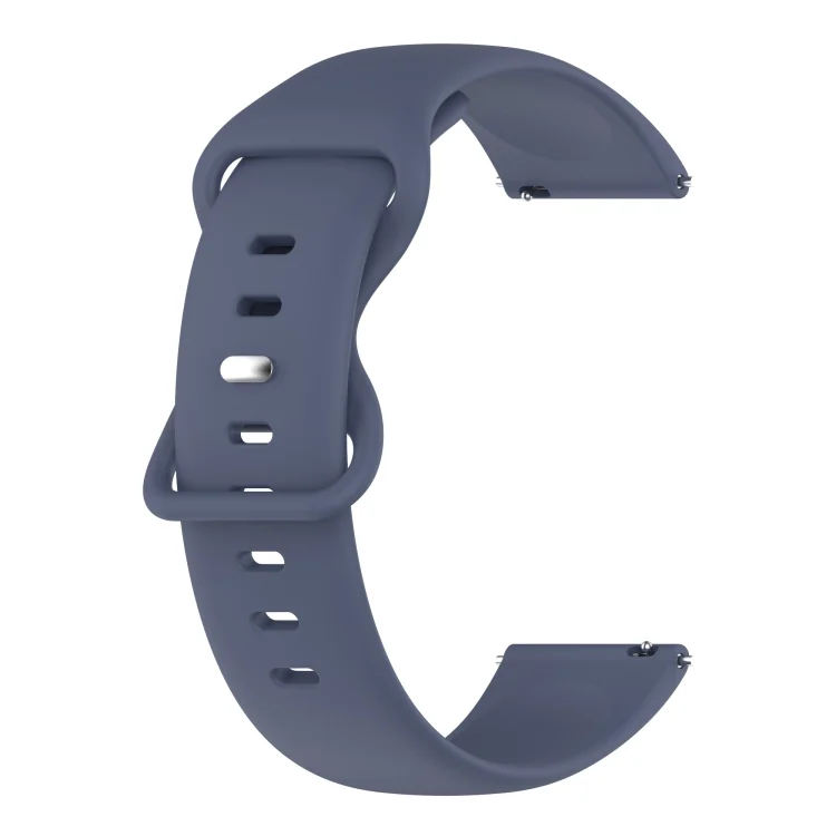 SYA001927407A_1.webp 20mm Butterfly Buckle Solid Color Silicone Watch Band - Image 7