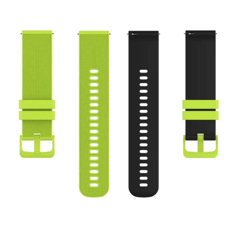 SYA001939801_B4.webp 22mm Checkered Two-Color Silicone Watch Band - Image 5