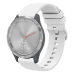 18mm Solid Color Soft Silicone Watch Band