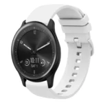 20mm Solid Color Soft Silicone Watch Band