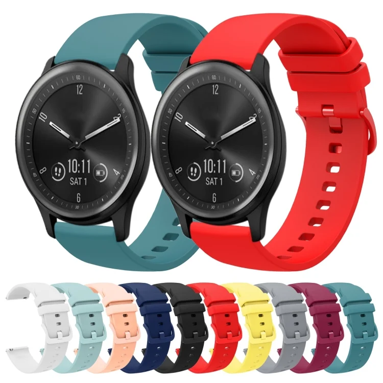SYA001942901_B1.webp 20mm Solid Color Soft Silicone Watch Band - Image 2
