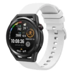22mm Solid Color Soft Silicone Watch Band
