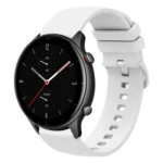 22mm Solid Color Soft Silicone Watch Band