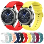 22mm Solid Color Soft Silicone Watch Band - Image 2