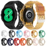 Armor Integrated TPU Double-Pin Buckle Smart Watch Band - Image 2
