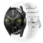 20mm Solid Color Soft Silicone Watch Band