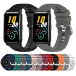 20mm Solid Color Soft Silicone Watch Band - Image 2