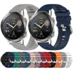 20mm Solid Color Soft Silicone Watch Band - Image 2
