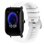 20mm Solid Color Soft Silicone Watch Band