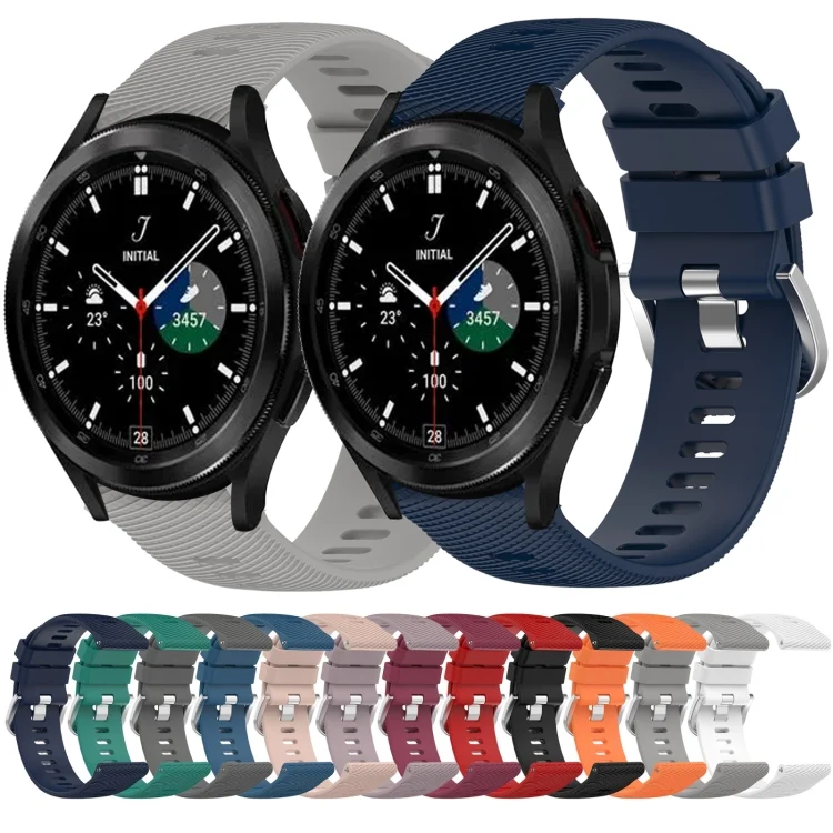 SYA001954506_B1.webp 20mm Solid Color Soft Silicone Watch Band - Image 2