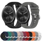 20mm Solid Color Soft Silicone Watch Band - Image 2