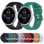 20mm Solid Color Soft Silicone Watch Band - Image 2
