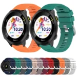 20mm Solid Color Soft Silicone Watch Band - Image 2