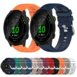 20mm Solid Color Soft Silicone Watch Band - Image 2