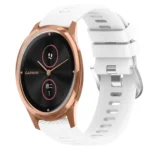 20mm Solid Color Soft Silicone Watch Band