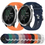20mm Solid Color Soft Silicone Watch Band - Image 2