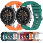 22mm Solid Color Soft Silicone Watch Band - Image 2