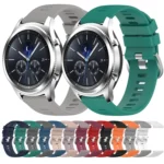 22mm Solid Color Soft Silicone Watch Band - Image 2