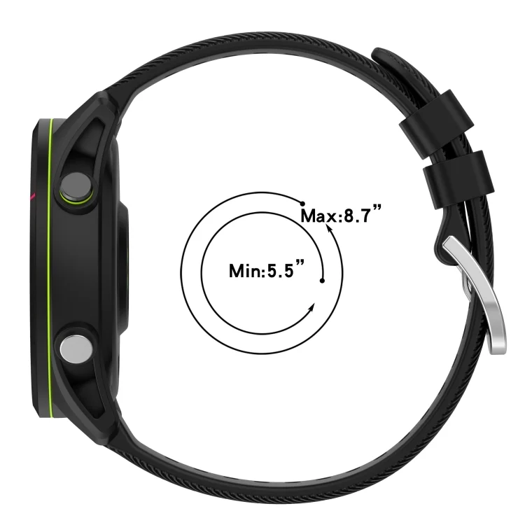 SYA001955003_B3.webp 22mm Solid Color Soft Silicone Watch Band - Image 4