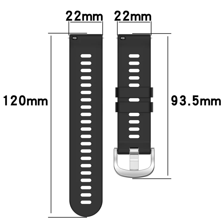 SYA001955003_B4.webp 22mm Solid Color Soft Silicone Watch Band - Image 5