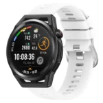 22mm Solid Color Soft Silicone Watch Band