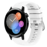 22mm Solid Color Soft Silicone Watch Band
