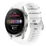 22mm Solid Color Soft Silicone Watch Band