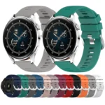 22mm Solid Color Soft Silicone Watch Band - Image 2