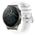 22mm Solid Color Soft Silicone Watch Band