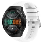 22mm Solid Color Soft Silicone Watch Band