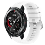 22mm Solid Color Soft Silicone Watch Band
