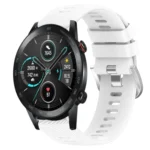 22mm Solid Color Soft Silicone Watch Band