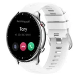 22mm Solid Color Soft Silicone Watch Band
