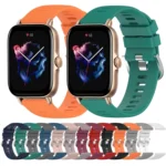 22mm Solid Color Soft Silicone Watch Band - Image 2