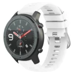 22mm Solid Color Soft Silicone Watch Band