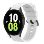 20mm Solid Color Soft Silicone Watch Band