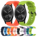 20mm Solid Color Soft Silicone Watch Band - Image 2