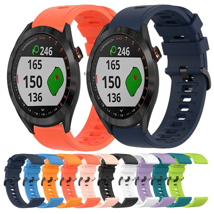SYA001955503_B1.webp 20mm Solid Color Soft Silicone Watch Band - Image 2
