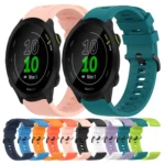 20mm Solid Color Soft Silicone Watch Band - Image 2