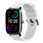 20mm Solid Color Soft Silicone Watch Band