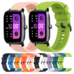 20mm Solid Color Soft Silicone Watch Band - Image 2