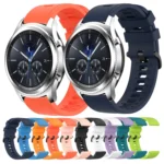 22mm Solid Color Soft Silicone Watch Band - Image 2