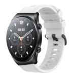 22mm Solid Color Soft Silicone Watch Band