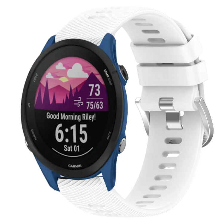 18mm Solid Color Silicone Watch Band