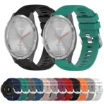 18mm Solid Color Silicone Watch Band - Image 2