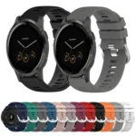 18mm Solid Color Silicone Watch Band - Image 2