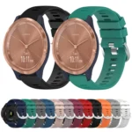18mm Solid Color Silicone Watch Band - Image 2