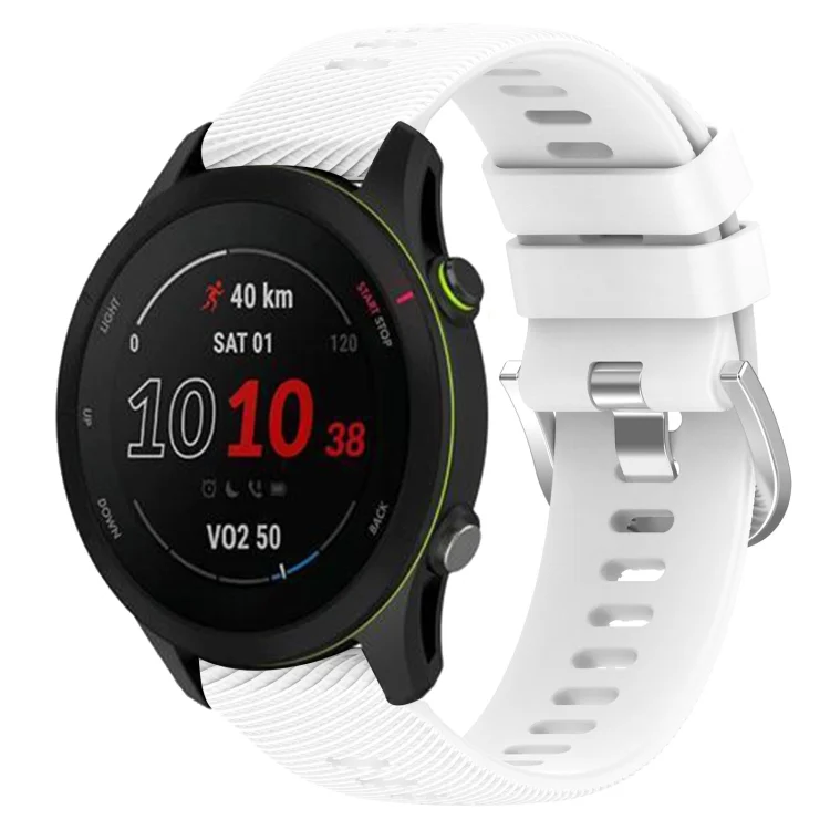 18mm Solid Color Silicone Watch Band